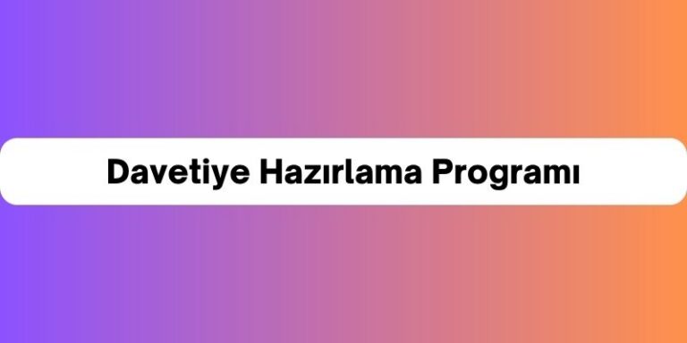Davetiye Hazırlama Programı (Türkçe Destekli)